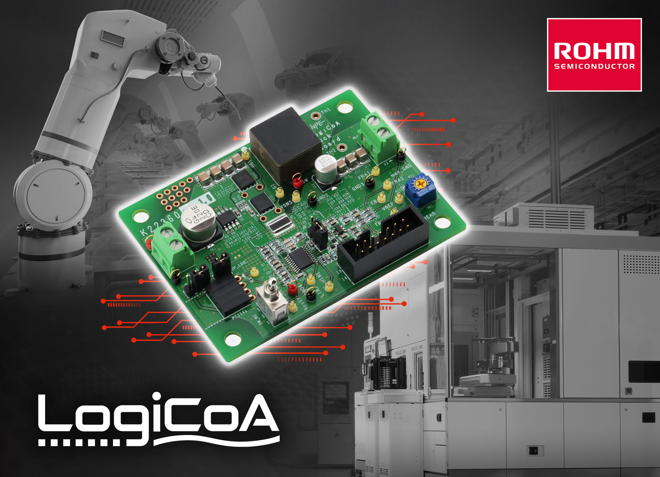 ROHM开始提供业界先进的“模拟数字融合控制”电源——LogiCoA?电源解决方案