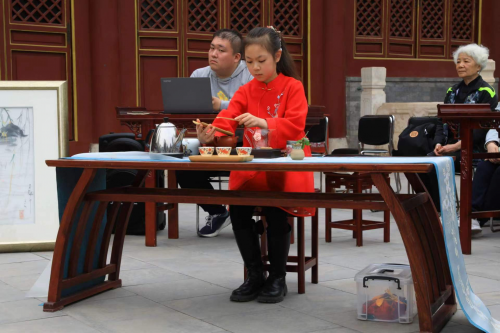 全民饮茶日•非遗二十四节气茶道谷雨茶会在天津文庙举办