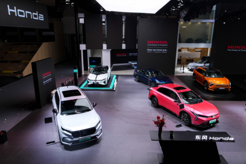 东风Honda“满电”亮相2024北京车展，进一步加快电动化转型步伐图1