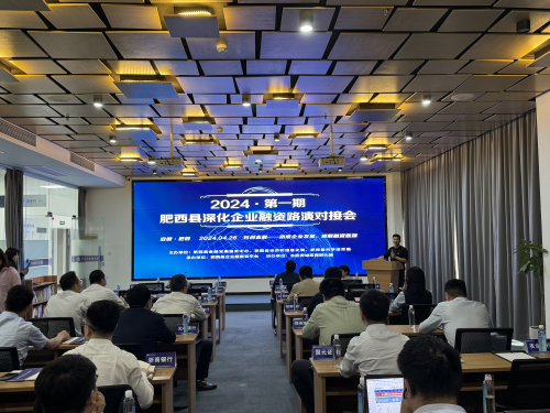 肥西县企业服务云平台圆满举办2024年首场企业融资需求路演对接会