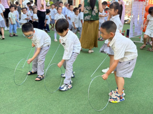 兴国县第七幼儿园开展国庆节主题活动