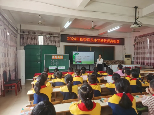 兴国县埠头中心小学开展新教师亮相课暨教学研讨活动