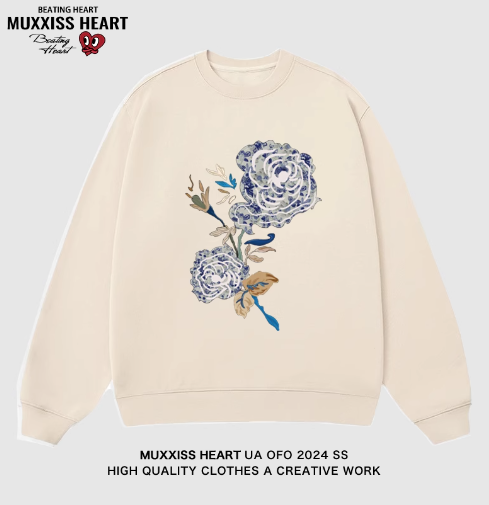 MUXXISS HEART 情侣卫衣登场——落肩款成 “爱与酷” 的潮流战场