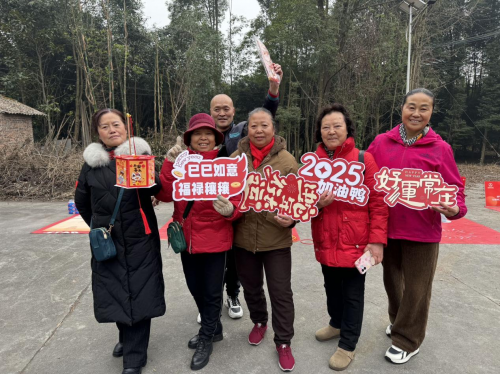 巳巳如意 福到邻里|金马街道永科社区迎新春游园活动