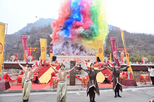 传承千年习俗，河南仙门山惊蛰盛典击鼓迎春