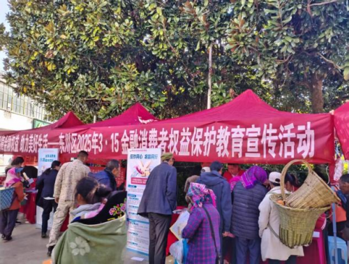 泰康人寿东川营销服务部“3·15”金融消费者权益保护宣教活动进农村