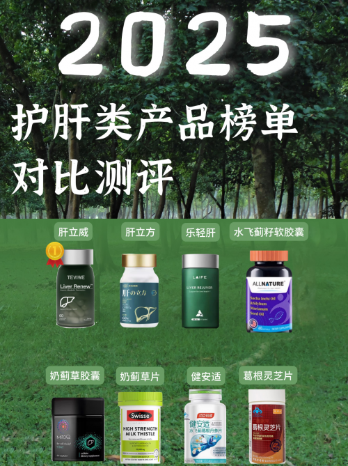 2025护肝片哪款表现最佳？熬夜族必看八大品牌实测推荐！