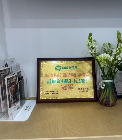 西嘉助听器广州旗舰店荣获 2025年度广州市首届《最具口碑助听器》品牌评选活动冠军