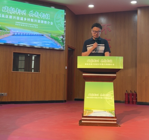 丝路不夜城集团积极参与“赋能新兴 共赴新程”资源推介会 助力农文旅融合发展