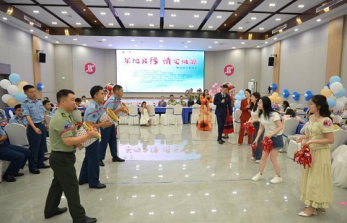 军地良缘 情定桃源 桃源饭店军地企联谊活动甜蜜启航(图6)