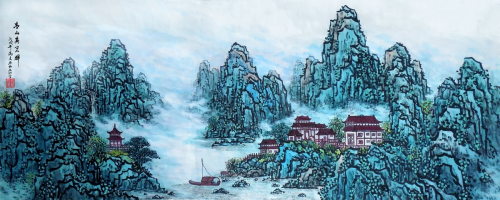 殿堂画家：冯立环卓越艺术获得崇高殊荣