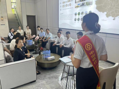 中国银行滨州分行开展金融知识进楼盘活动
