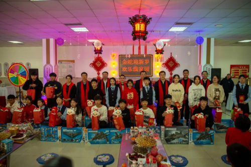 2025新春小年，辽宁省慈善联合总会到省孤儿学校开展慰问活动