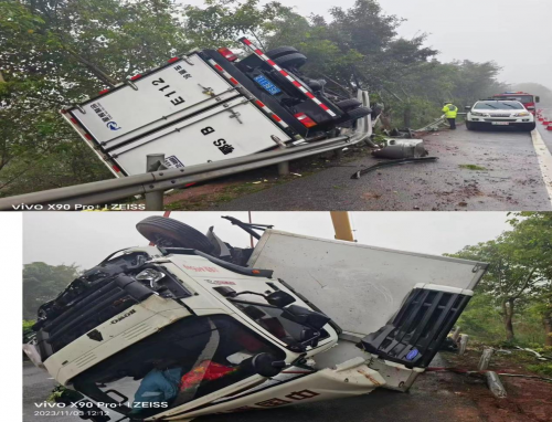 雨中翻车后的奔波：一位司机的无奈与期盼