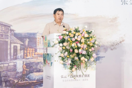 弘扬千年紫砂文化！王一油画亮相陶都宜兴