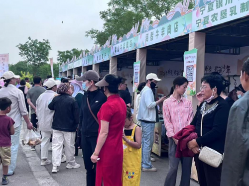 西夏区“端午‘牛’礼 奶润少年”农产品促销售活动圆满收官