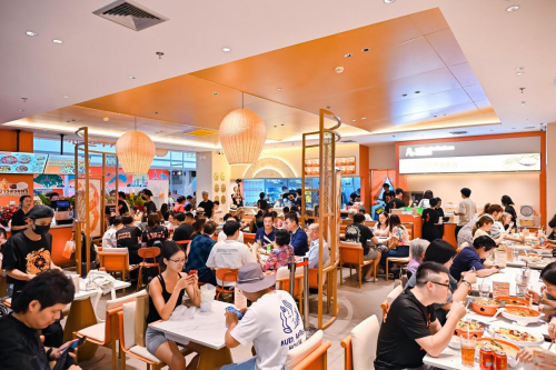 鱼你在一起泰国首店盛大开业，品牌全球化战略全方位升级