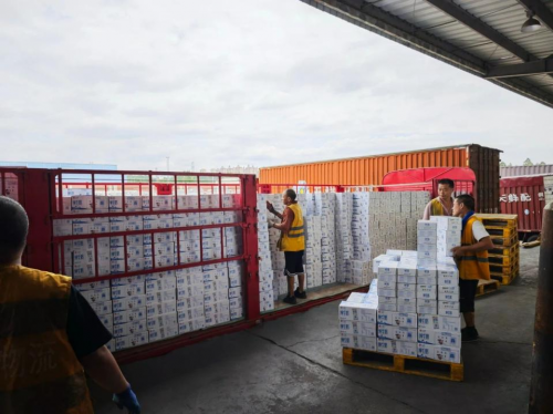 蒙牛乳业紧急调配63万盒牛奶驰援榕江洪灾