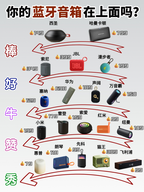 蓝牙音箱哪个好?2025年盘点10款业内人公认音质最好蓝牙音箱!