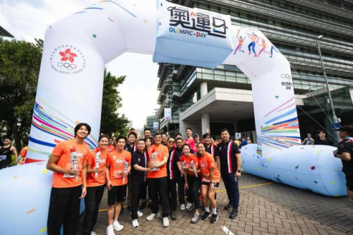 蒙牛每日鲜语亮相香港奥运日活动，推动健康生活理念传播