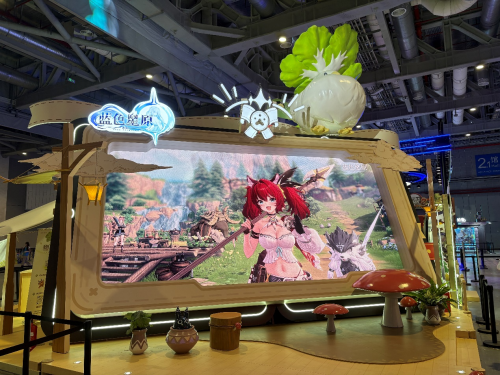 《蓝色星原：旅谣》BW展台开放线下试玩，玩家参与热情吸睛全场