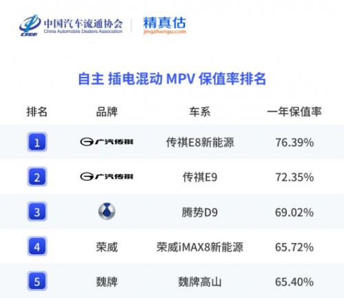 品质与保值双优，传祺E9的豪华配置让同行直呼”太卷了”