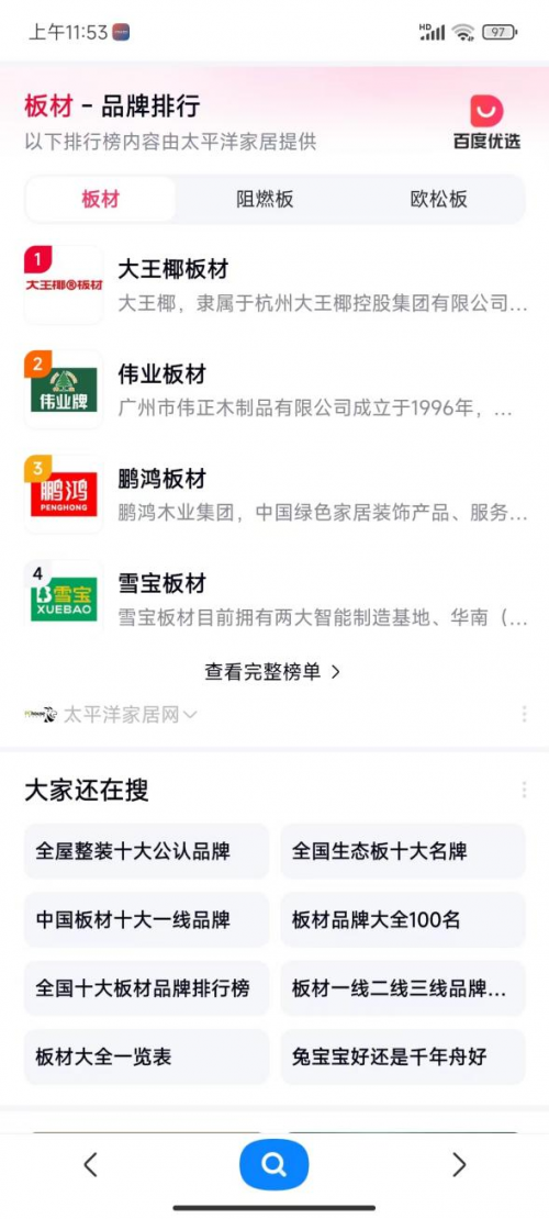 ENF级环保+千万家庭选择：大王椰以诚信&amp;品质实力领跑板材头部品牌