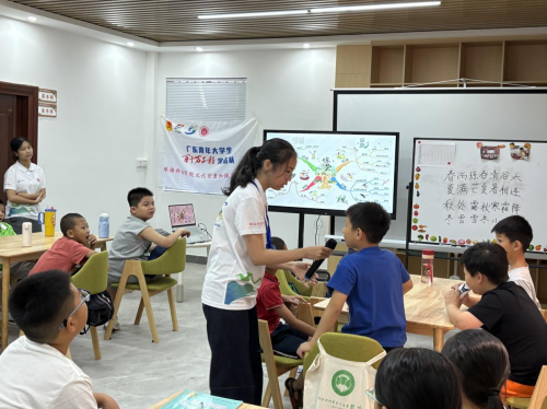 科普点亮童心 实践助力振兴：珠海科技学院“新禾知行队”赴罗定市开展科普下乡活动(图2)