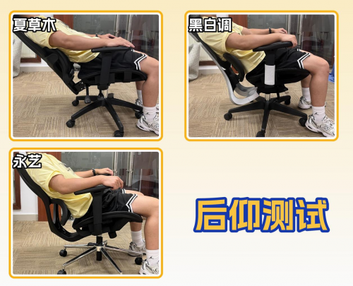 黑白调、永艺、夏草木人体工学椅值得吗?怎么样?强势PK实测!