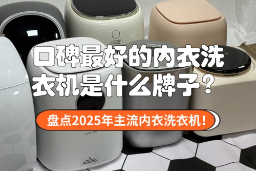 口碑最好的内衣洗衣机是什么牌子？盘点2025年主流内衣洗衣机！