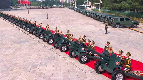 国典重器 军工本色：北京越野护航抗战胜利80周年阅兵盛典