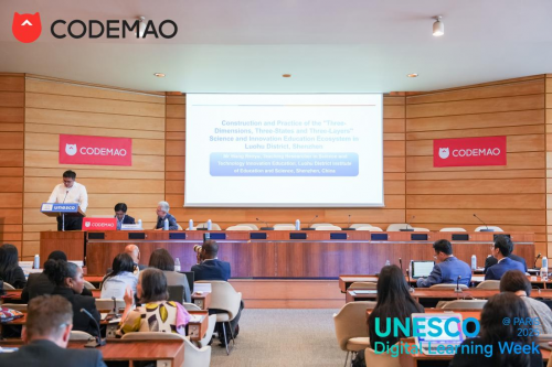 点猫科技携手优秀教师及区校案例在教科文国际舞台分享中国AI教育