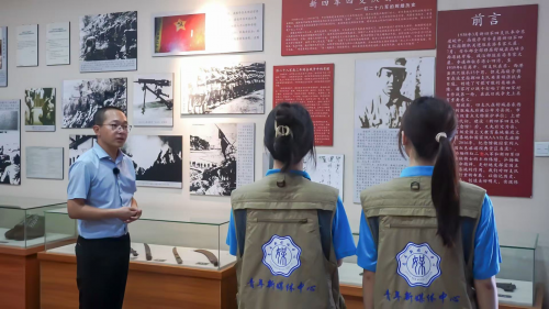 青春踏访红土地，映山花开别样红