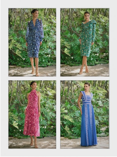 灵感东方鎏金闪耀，TADASHI SHOJI2026 春夏系列发布