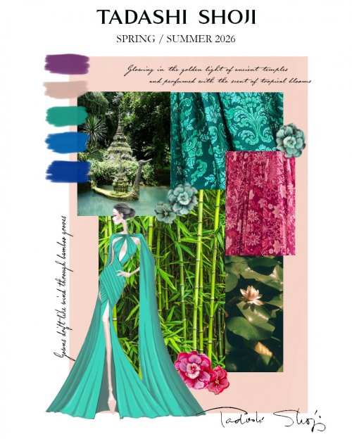 TADASHI SHOJI2026 春夏系列发布，邂逅美学文化之光