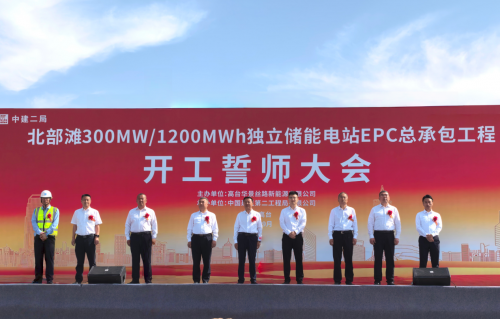 西北电网调峰能力建设迎来新突破 张掖北部滩储能电站项目启动