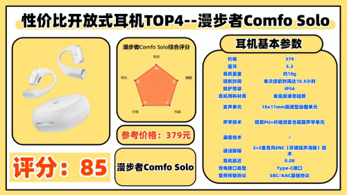 2025开放式蓝牙耳机推荐什么牌子？十大口碑最好开放式蓝牙耳机推荐