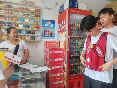 博爱青春急救西游行团队守护“西游路”食宿安全(图3)