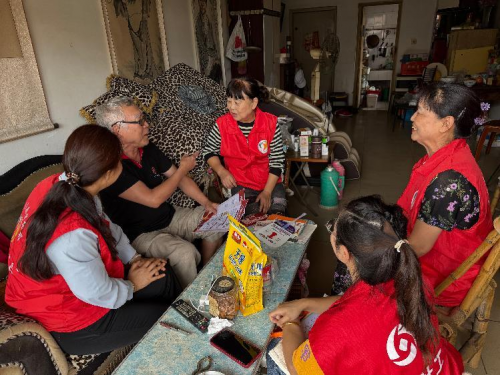 “关怀走访+安全巡查” —江安河社区特殊人群暖护行动活动