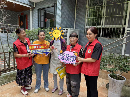 “关怀走访+安全巡查” —江安河社区特殊人群暖护行动活动