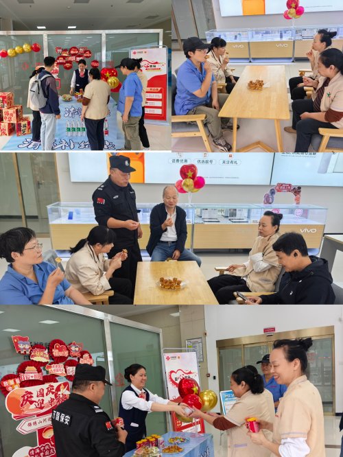 湖北荆州联通营业厅“爱心驿站”情暖中秋：月饼传心意 服务显担当