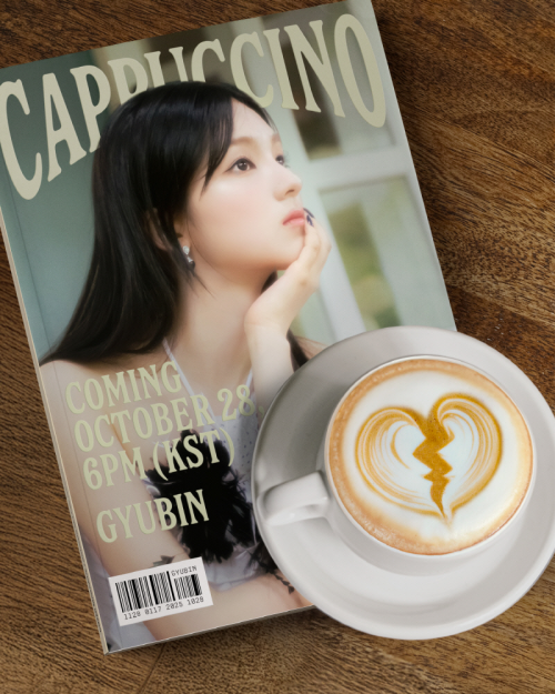 珪斌时隔8个月惊喜公开新作《CAPPUCCINO》Coming Soon海报！