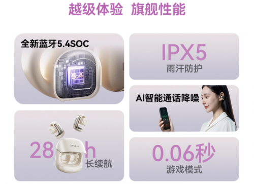 全能旗舰来袭!西圣Plume耳夹耳机撬动百元耳机市场进入高端体验时代