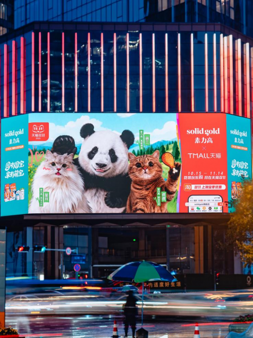 国有国宝，家有萌宝！Solid Gold素力高联名熊猫萌兰，以科学营养守护猫咪肠道健康