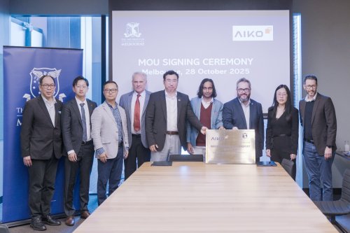 爱旭与墨尔本大学签署合作备忘录，共筑“AI+零碳”创新未来