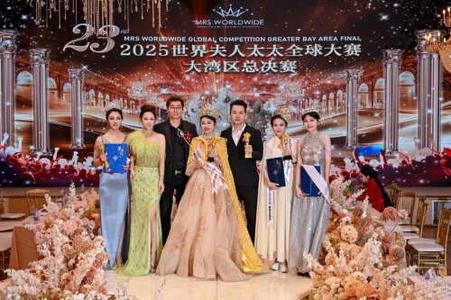 幸福部落创始人Sunny荣获2025世界夫人太太全球大赛双项桂冠