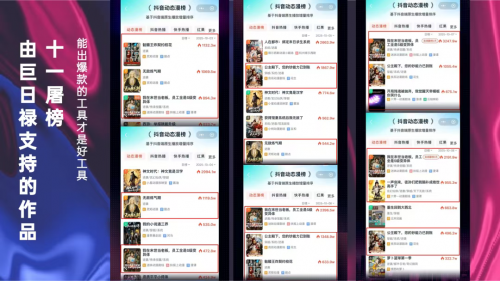 漫剧狂飙!巨日禄AI稳坐爆款半壁江山 漫剧狂飙!巨日禄AI稳坐爆款半壁江山