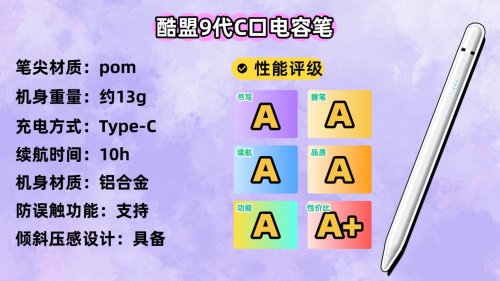 ipad笔哪款好？2025年最值得入手的10款电容笔,性价比高口碑佳!