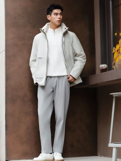 步履从容,型格在线:九牧王25秋冬系列,定义职场冬日着装新范式