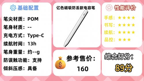平板电容笔哪个牌子好一点?精选十款口碑爆品测评,附选购攻略!